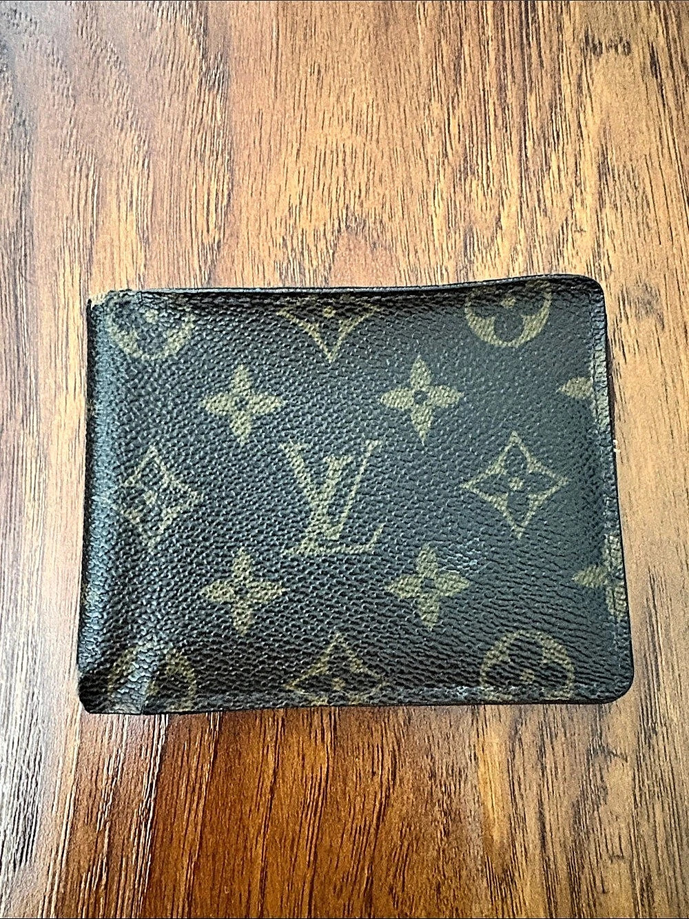 💯 Authentic Louis Vuitton Multiple Wallet Monogram Bifold Wallet Brown
